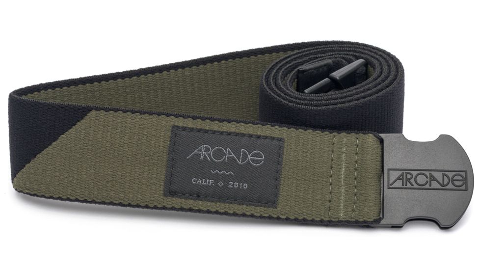 Arcade Belts Cornerstone Belt - Men's-Black/Green