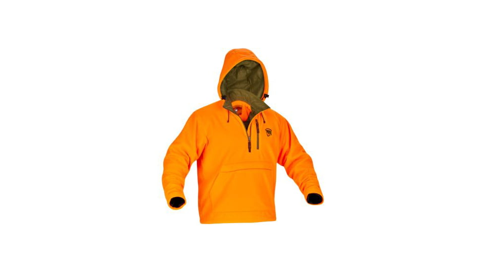 Arctic Shield Barricade Fleece Pullover Blaze Orange Large