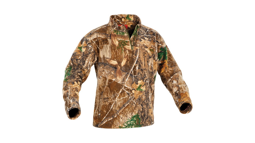 Arctic Shield Heat Echo Sherpa Fleece 1/4 Zip Rt Edge X-large