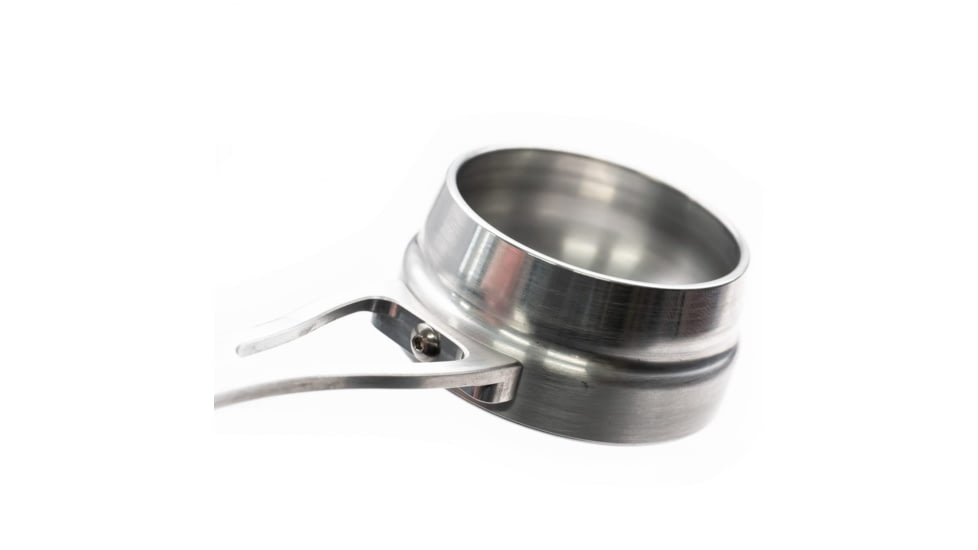 Area 419 Powder Cup for RCBS Chargemaster 1501, Raw Aluminum, 419-CM1500CUP