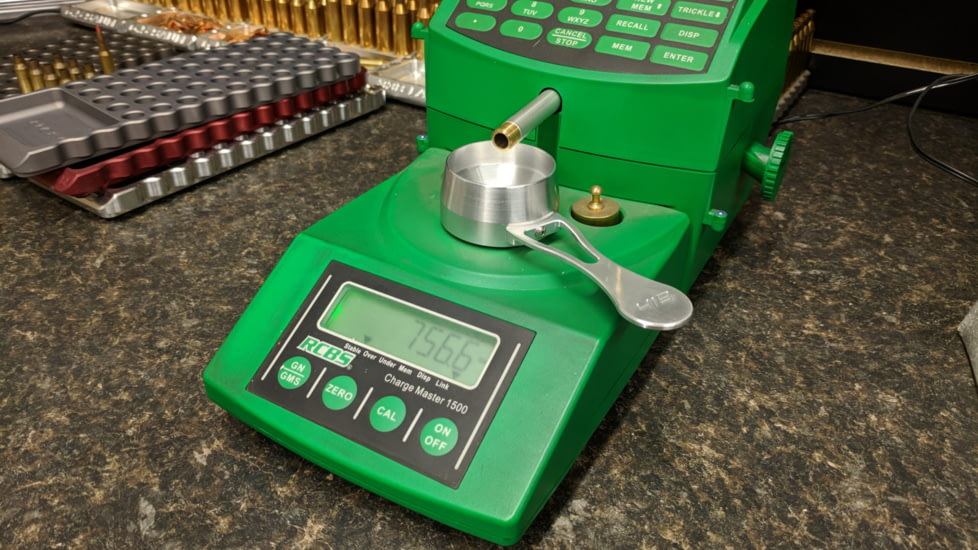 Area 419 Powder Cup for RCBS Chargemaster 1501, Raw Aluminum, 419-CM1500CUP