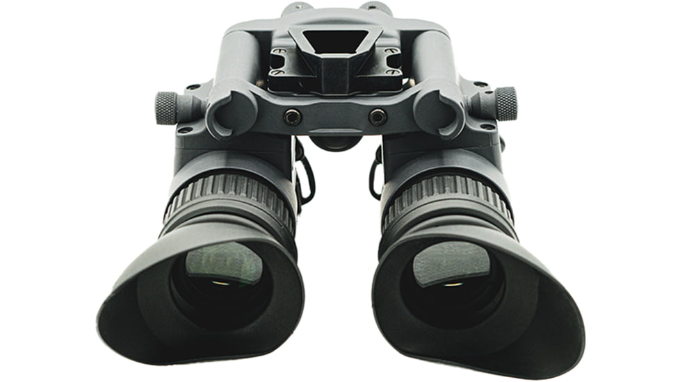 Armasight BNVD-51 1x19mm Dual-Channel Night Vision Goggles, Powered By Pinnacle Gen 3 Ghost White Phosphor IIT, 51 Degree FOV, Gray, NSGNYX15M5G9DX2