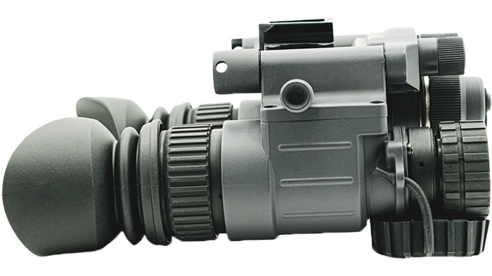 Armasight BNVD-51 1x19mm Dual-Channel Night Vision Goggles, Powered By Pinnacle Gen 3 Ghost White Phosphor IIT, 51 Degree FOV, Gray, NSGNYX15M5G9DX2