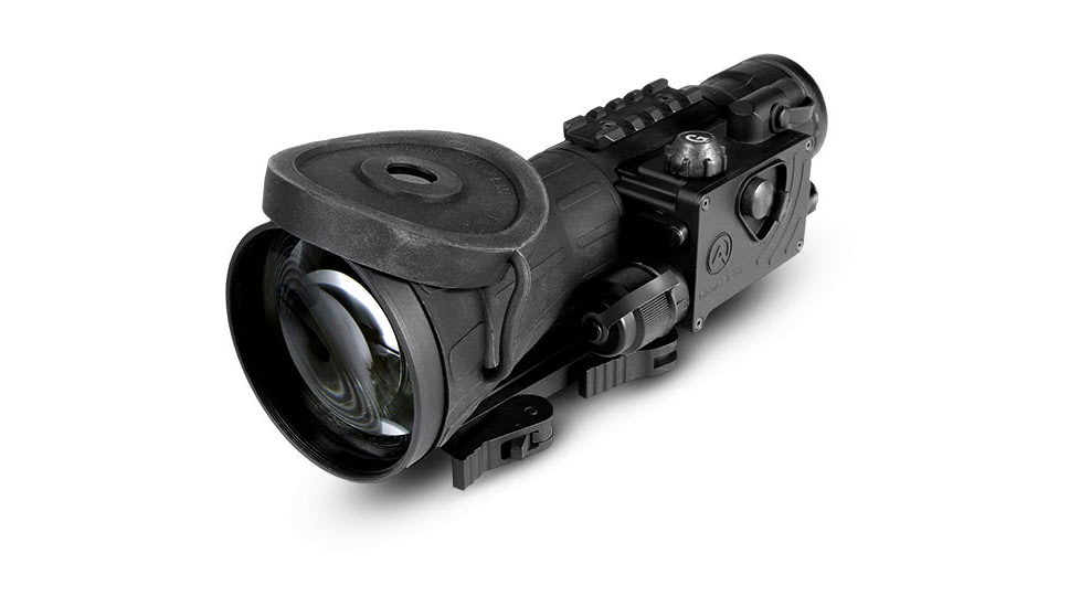 Armasight CO-LR Clip-On Night Vision for Long Range, Gen 3 Max 1800 FOM Ghost White Phosphor IIT, Black, NSCCOLR001G9PA1