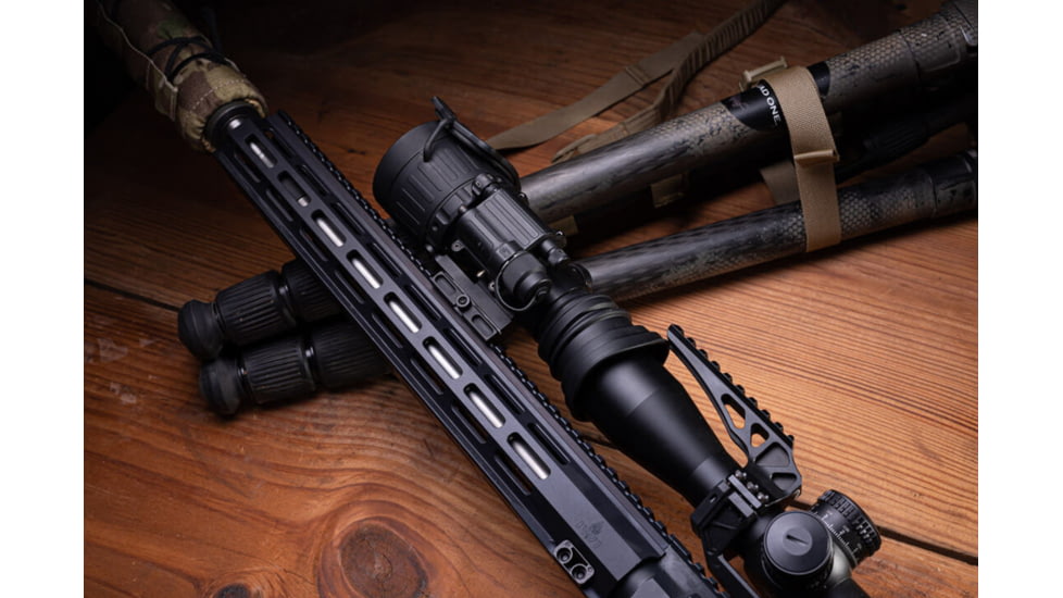 Armasight CO-MR Gen 3 Night Vision Medium Range Clip-On, Pinnacle Ghost White Phosphor IIT, Gray, NSCCOMR001G9DX2