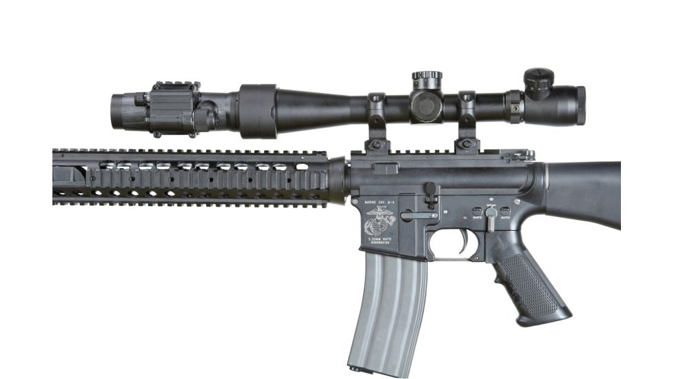 Armasight INTL CO-Mini QSi MG, Night Vision Mini Clip-On System Gen 2Plus Quick Silver White Phosphor w/ Manual Gain NSCCOMINI1Q9II1