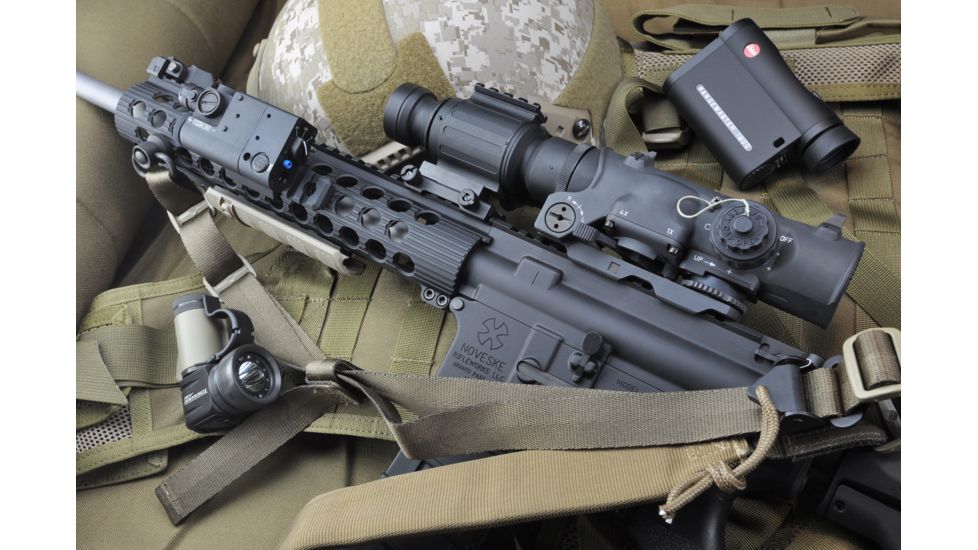 Armasight INTL CO-Mini QSi MG, Night Vision Mini Clip-On System Gen 2Plus Quick Silver White Phosphor w/ Manual Gain NSCCOMINI1Q9II1