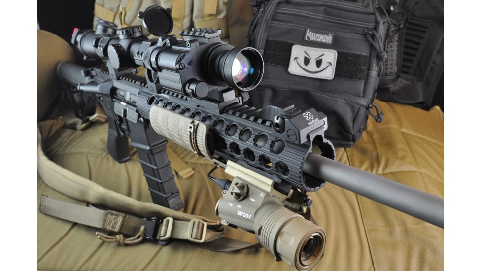 Armasight INTL CO-Mini QSi MG, Night Vision Mini Clip-On System Gen 2Plus Quick Silver White Phosphor w/ Manual Gain NSCCOMINI1Q9II1