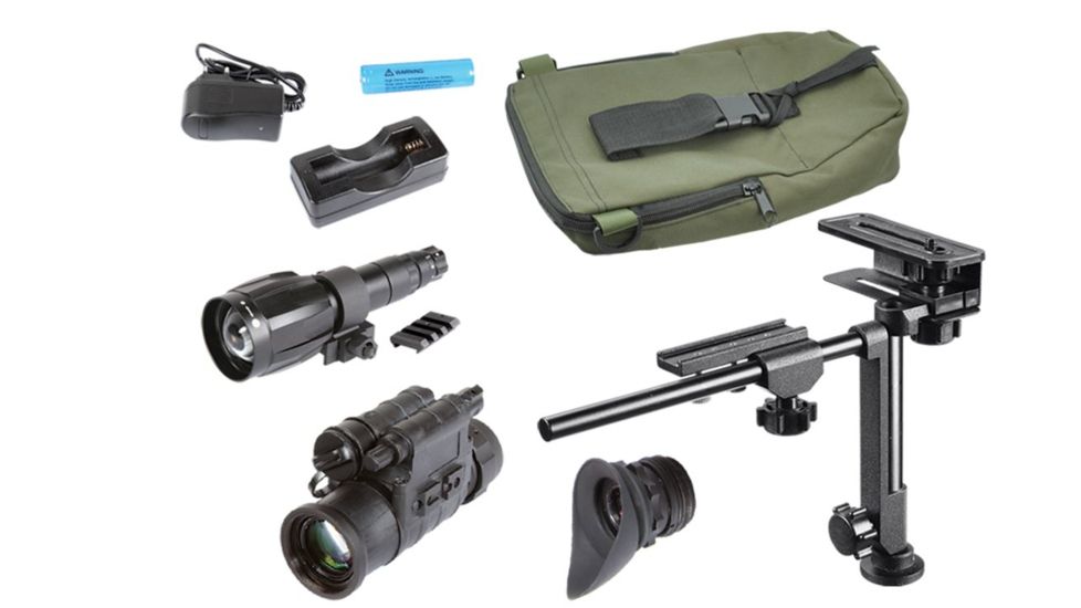 Armasight Nyx-14C ID MG Night Vision Monocular for use w/Photo and Video Camera Gen 2+ Improved Definition w/Manual Gain NSMNYX14C129DI1