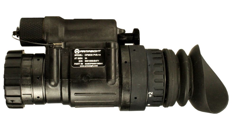 Armasight OPMOD PVS-14 Gen 3 Alpha Night Vision Monocular with Manual Gain, Black NAMOP0002139DA1