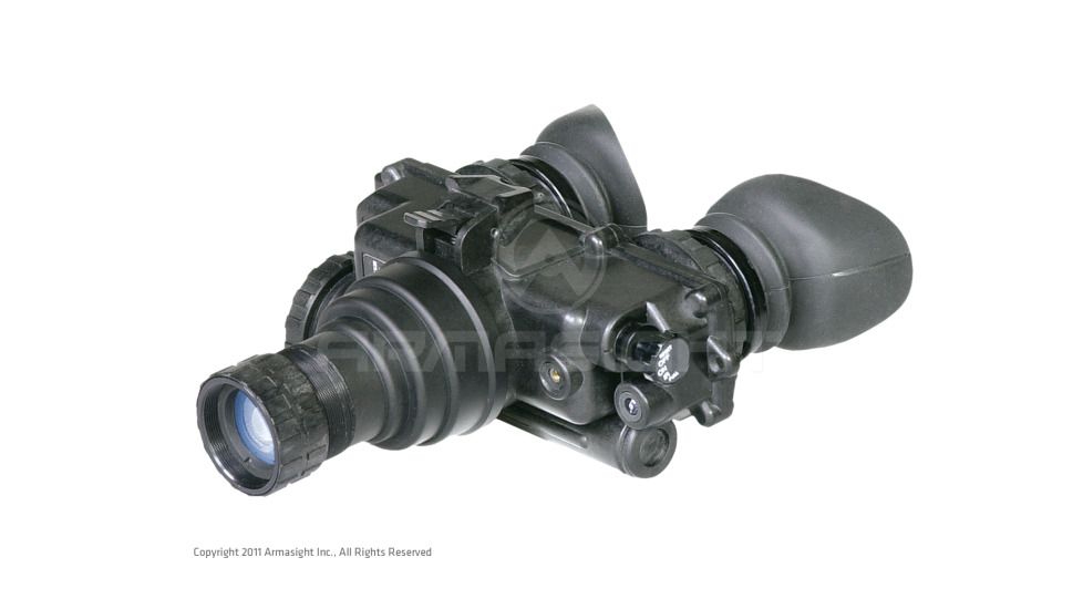 Armasight PVS-7 Ghost Night Vision Goggles Gen 3 White Phosphor, Black NAMPVS7001G3DA1