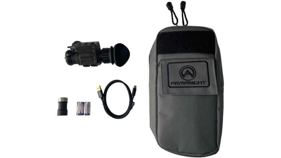 Armasight Sidekick 640 1x19mm Thermal Monocular, 60 Hz, 640x480, Black, TAVT66MN9SIDE101