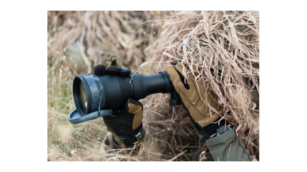 Armasight Sirius Ghost MG Multi-Purpose Night Vision Monocular Gen 3 Ghost White Phosphor Manual Gain, Black NSMSIRIUS1GMDA1