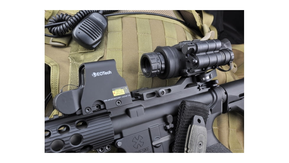 Armasight Sirius Ghost MG Multi-Purpose Night Vision Monocular Gen 3 Ghost White Phosphor Manual Gain, Black NSMSIRIUS1GMDA1
