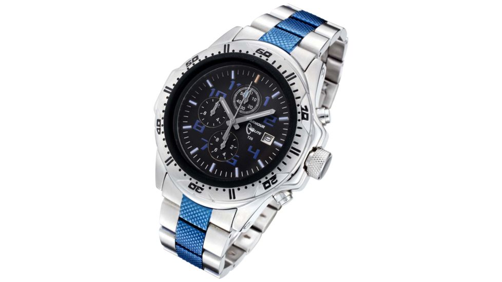 Armourlite ShatterProof Scratch Resistant High Impact Glass Police Blue Edition, Silver/Blue, Small AL77