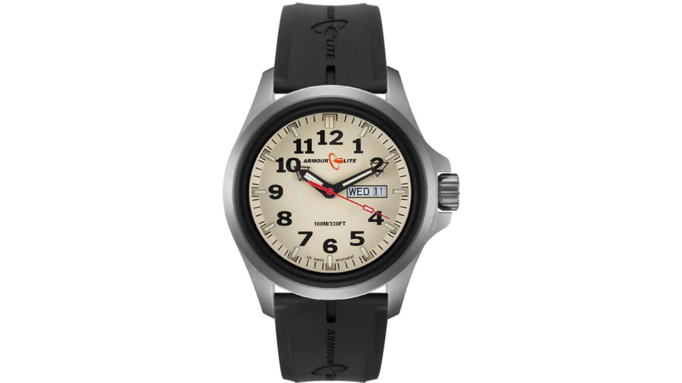 Armourlite Officer Tritium Illuminated Watch, Crme, AL8530
