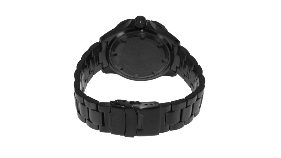 Armourlite Professional Series Tritium Watch, 47mm Case, Ronda 515.24 Quartz Movement, Black/White AL1403