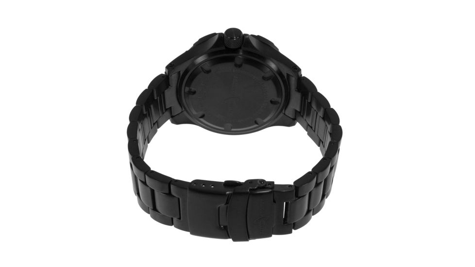 Armourlite Professional Series Tritium Watch, 47mm Case, Ronda 517 Quartz Movement, Black/White AL1402