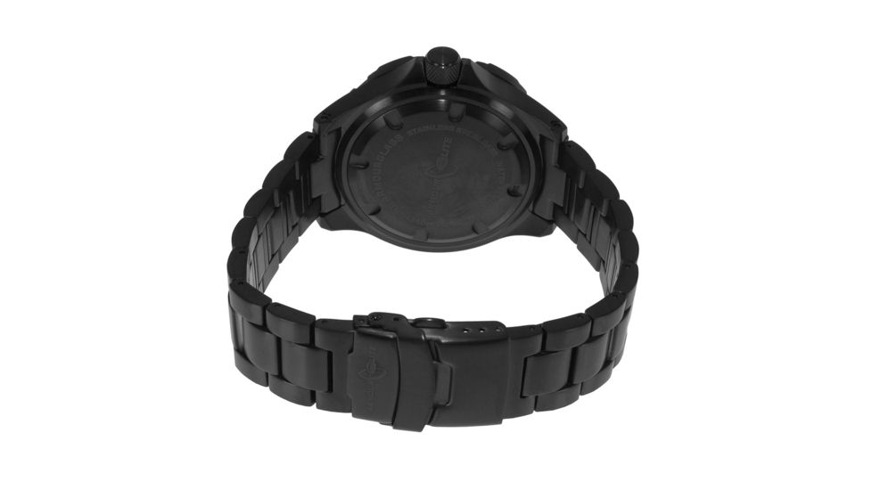 Armourlite Professional Series Tritium Watch, 47mm Case, Ronda 517 Quartz Movement, Stealth Black AL1404