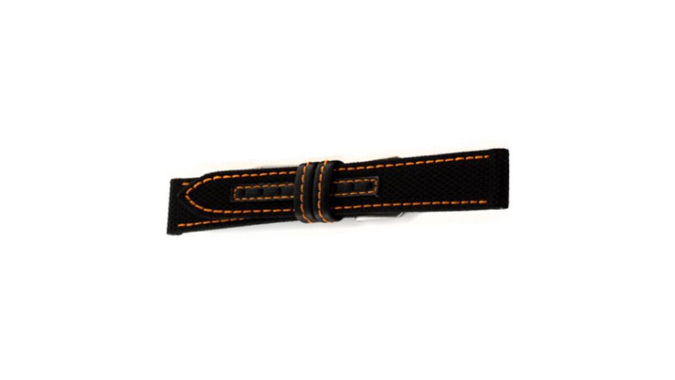 Armourlite Professional Series Watch Band - Kevlar, Black, Orange, Small KRB40-O