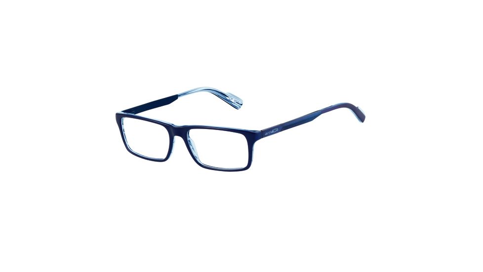 Arnette Auxilary Eyeglasses, Top Blue on Striped Blue &amp; Brushed Blue Frame-AN7051-0751