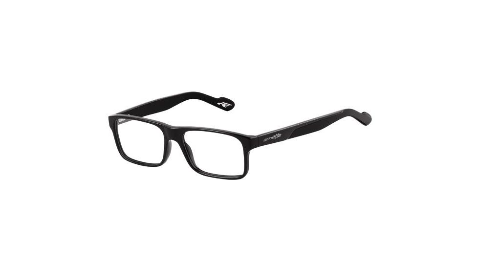 Arnette Buddy Eyeglass Frames, Gloss Black Frame, 49mm AN7063-0149