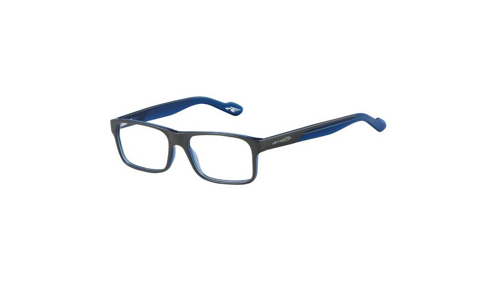Arnette Buddy Eyeglass Frames, Grey/Transparent Blue Frame, 49mm AN7063-0549