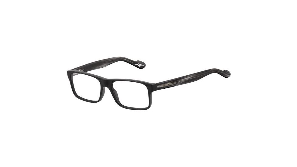 Arnette Buddy Eyeglass Frames, Matte Black/Grey Havana Frame, 49mm AN7063-0249