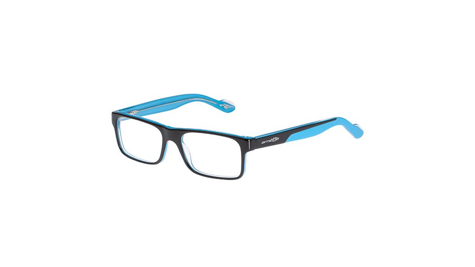 Arnette Buddy Eyeglasses, Black/Turquoise Frame-AN7063-0649