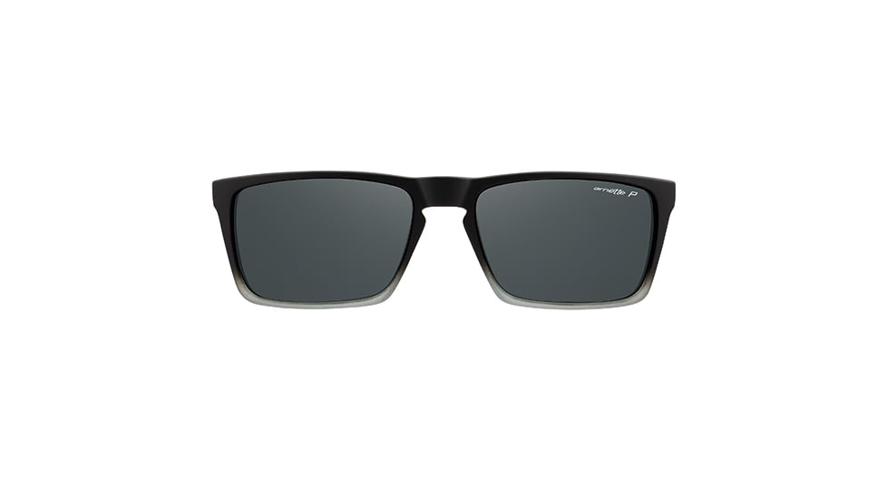Arnette Specialist Sunglasses, Fuzzy Black To Translucent Grey Frame, Polarized Grey Lens-AN4204-05
