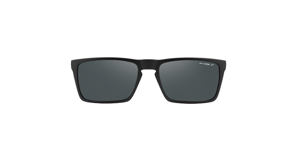 Arnette Specialist Sunglasses, Matte Black Frame, Polarized Grey Lens-AN4204-02