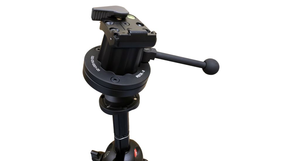 Ashbury Precision Ordnance RSTA-II Tripod Shooting Head Only w/Rapid Control Handle, Black 600-03V-0001-00