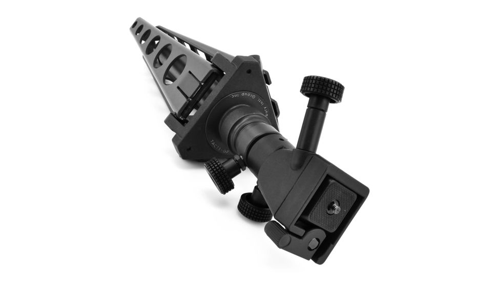 Ashbury Precision Ordnance TACT3-S, Spectre Compact Tactical Tripod w/Detachable Base Plate, Tactical Gray, NSN 1260-01-566-6666, 600-41V-0001-00