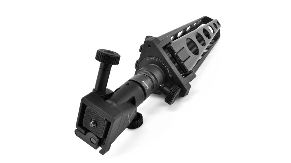 Ashbury Precision Ordnance TACT3-S, Spectre Compact Tactical Tripod w/Detachable Base Plate, Tactical Gray, NSN 1260-01-566-6666, 600-41V-0001-00
