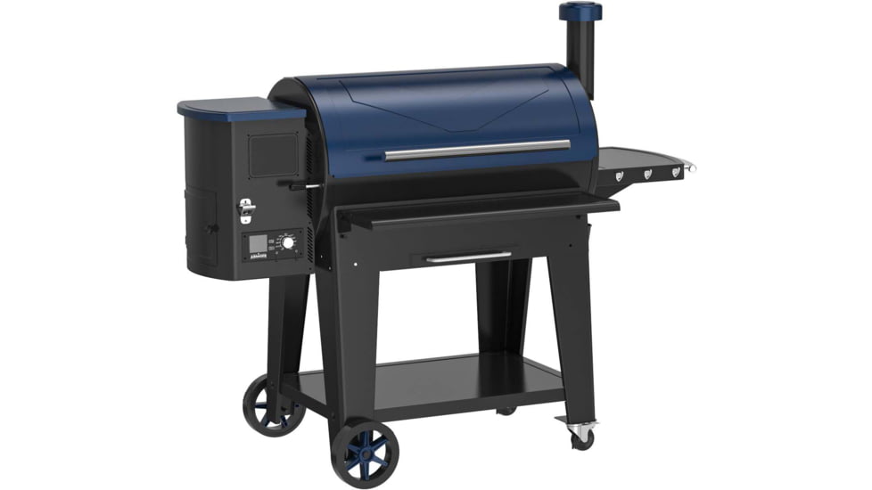 ASMOKE AS1180 Pellet Grill and Smoker, Blue, Large, GR09002USAS