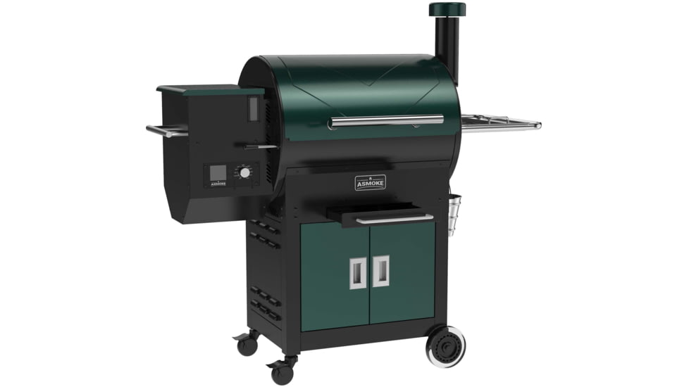 ASMOKE AS750D Pellet Grill and Smoker, Green, Large, GR06019USAS
