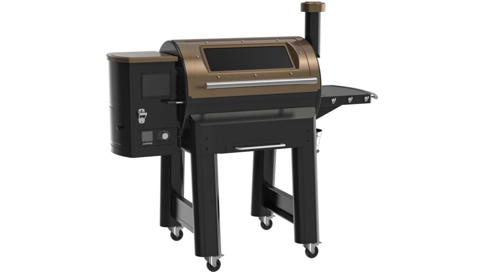 ASMOKE AS880C Pellet Grill and Smoker, Gold, Large, GR08004USAS