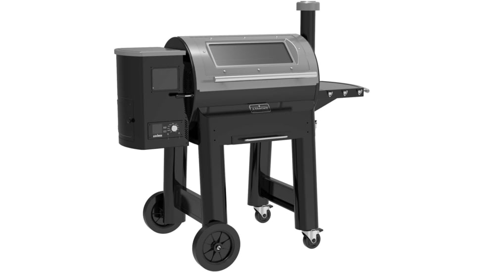 ASMOKE AS880C Pellet Grill and Smoker, Silver, Large, GR08003USAS