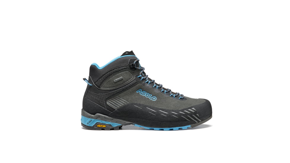 Asolo Eldo Mid LTH GV Approach Shoes - Mens, Graphite/Blue Moon, 6, A01057-939-060