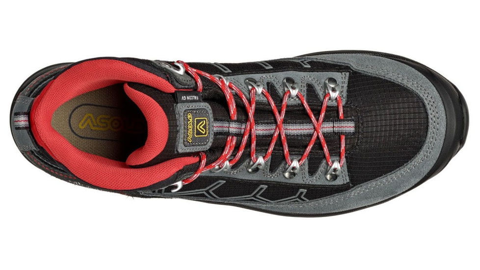 Asolo Falcon GV MM Hiking Boot - Mens, Grey/Black, 8, A40016-0064000080