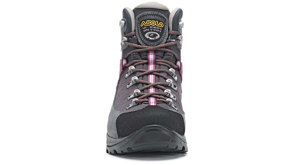 Asolo Finder GV Boots - Womens, Grey/Gunmetal/Grapeade, 10, A23103-742-100