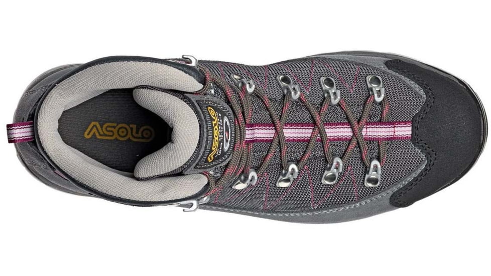 Asolo Finder GV Boots - Womens, Grey/Gunmetal/Grapeade, 10, A23103-742-100