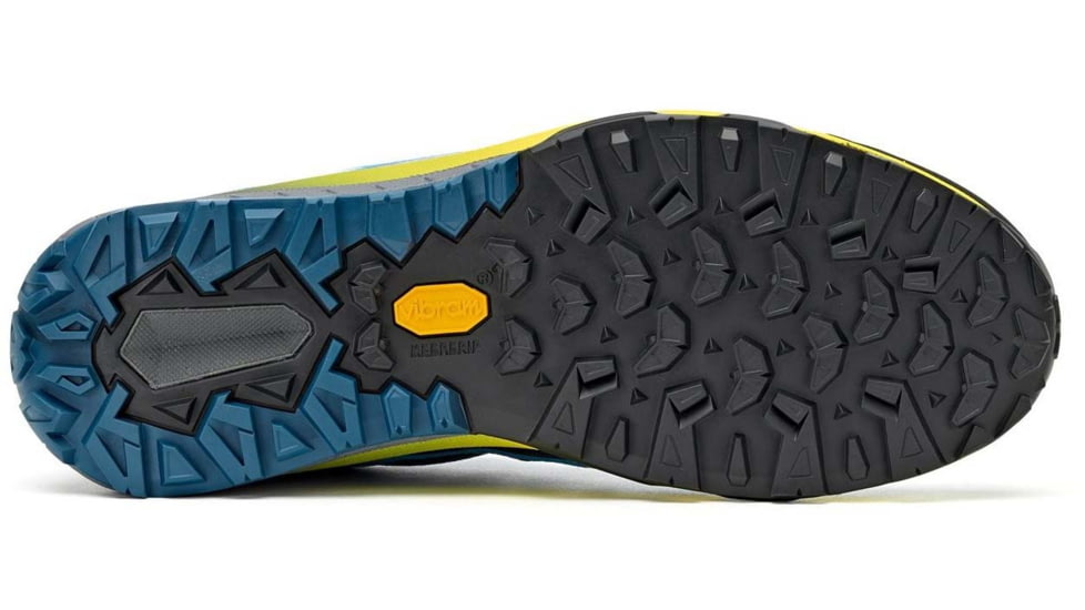 Asolo Grid GV Boots - Mens, Indian Teal/Yellow, 12, A40500-898-120