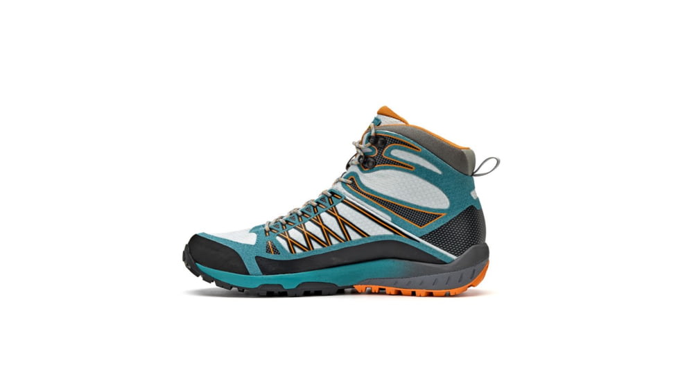 Asolo Grid Mid GV Hiking Shoes - Womens, Sky Grey/North Sea, 10 US, A40517-899-100