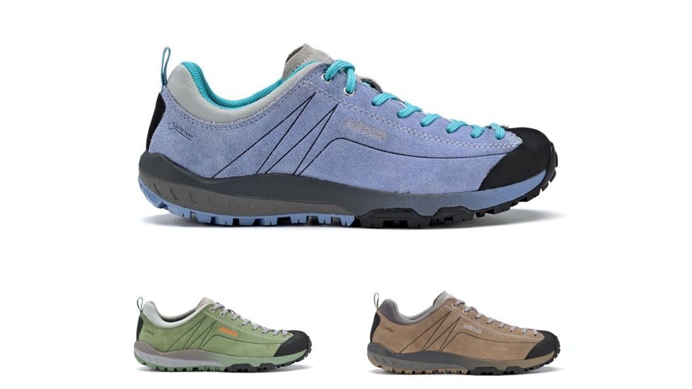 Asolo Space GV - Women's, Blue Ice, Hedge Green, Walnut