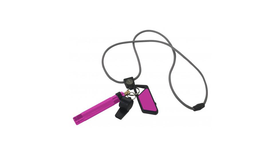 ASP Safety System Gray Lanyard, Pink - 64028