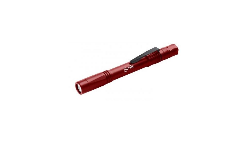 ASP Scribe AAA 130 Lumens LED Flashlight, Red Fire 35722