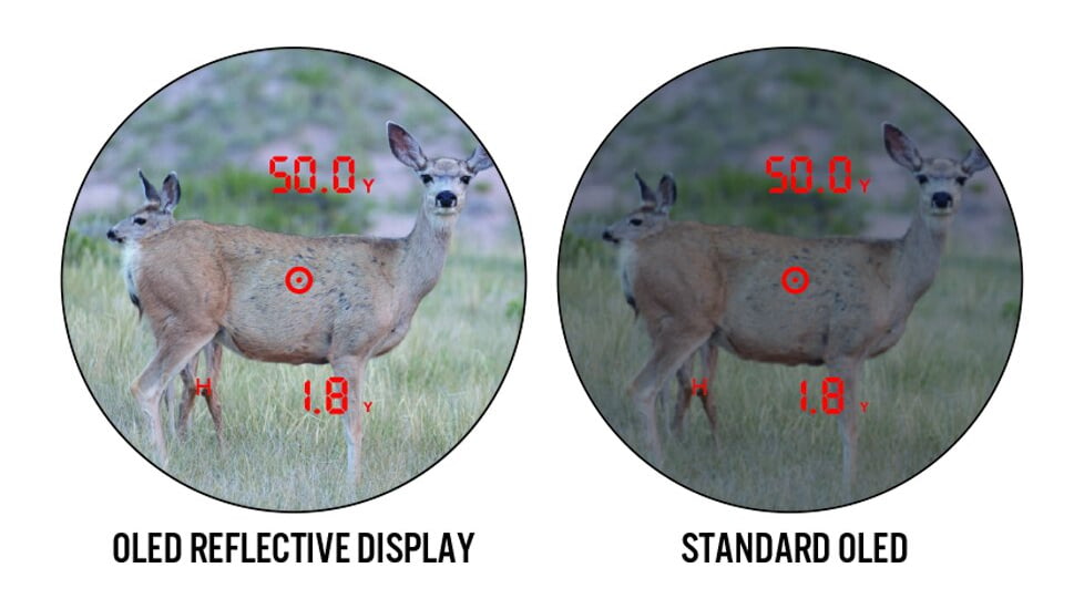 Astra Optix OTX-2400A 6x21 Rangefinder with Applied Ballistics, Black/Tan, OTX-2400A