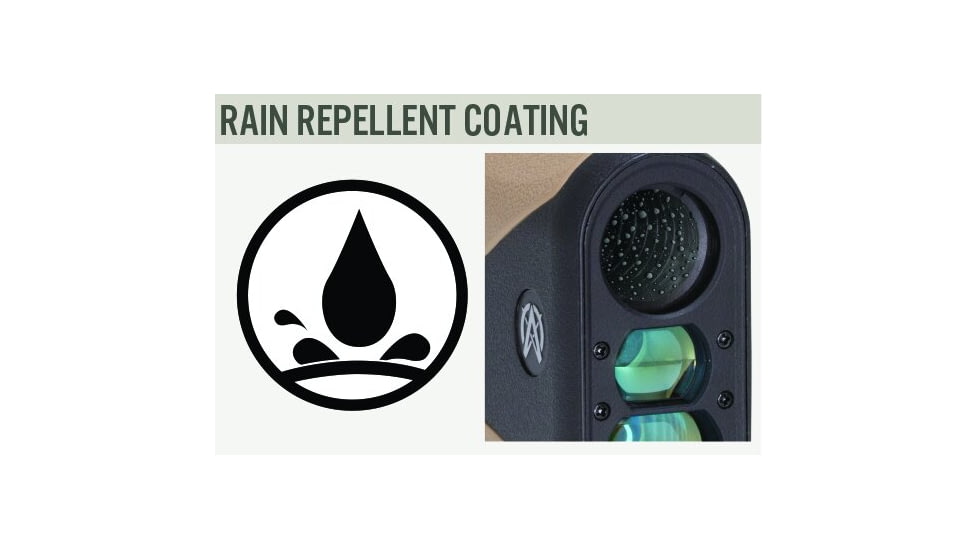 Astra Optix OTX-2400A 6x21 Rangefinder with Applied Ballistics, Black/Tan, OTX-2400A