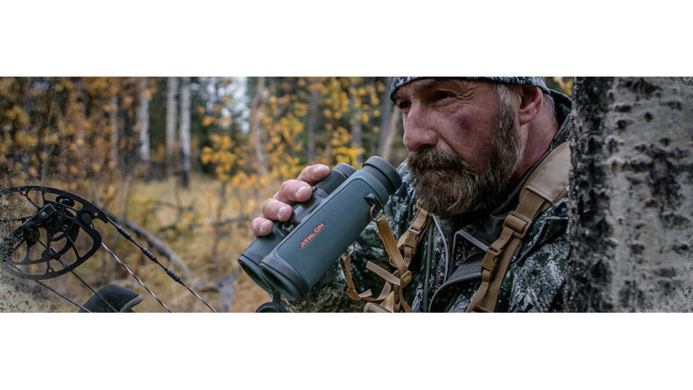 Athlon Optics 10x42 Cronus Binocular, ED Roof, Waterproof, 111001